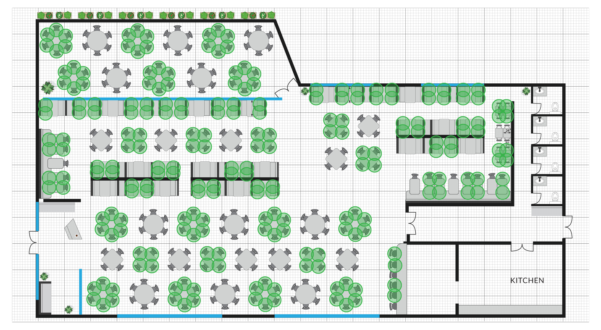 Restaurant Floor Plan Considerations for COVID19