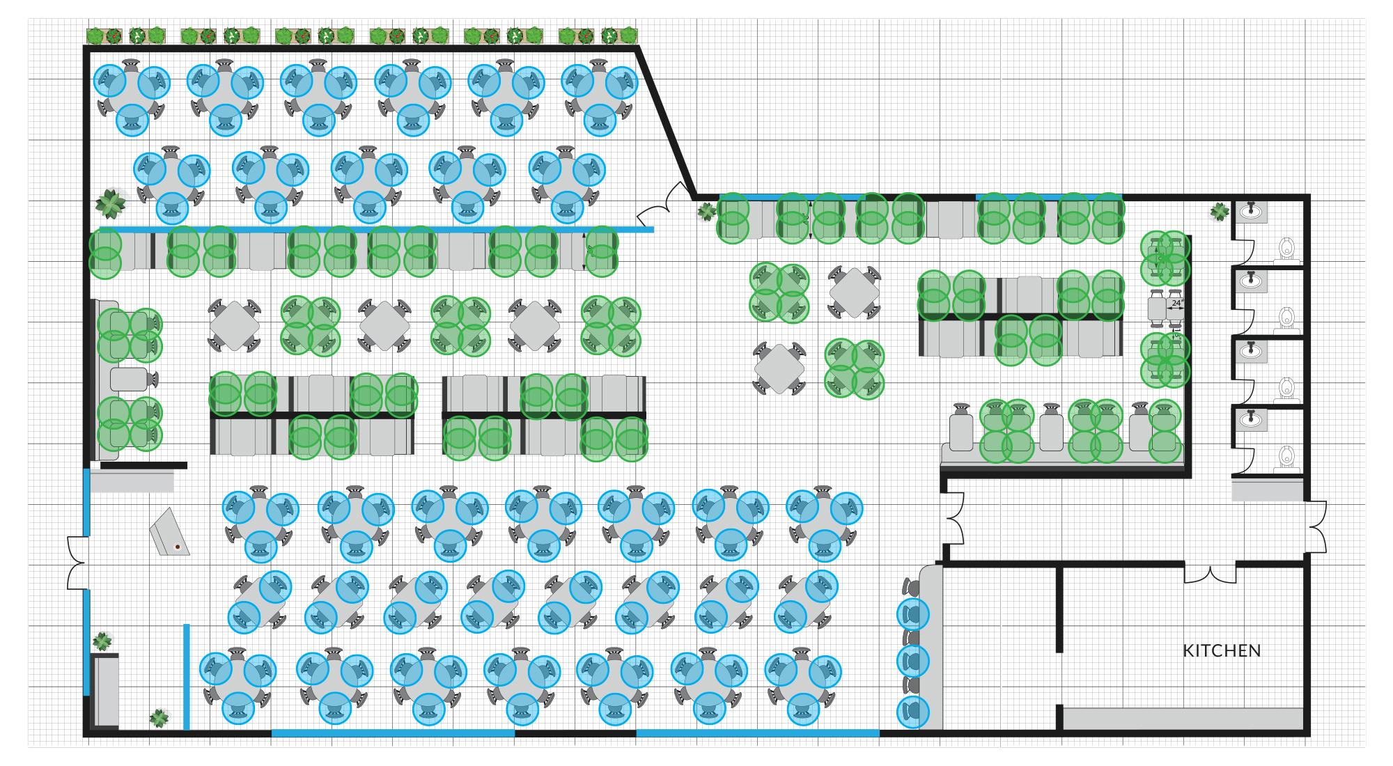 Restaurant Floor Plan Considerations for COVID19