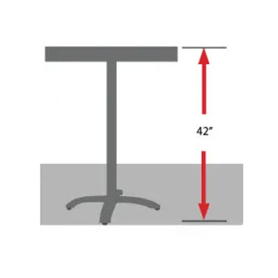bar height table